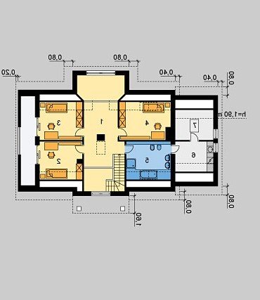 PODDASZE LK&259 - wersja lustrzana