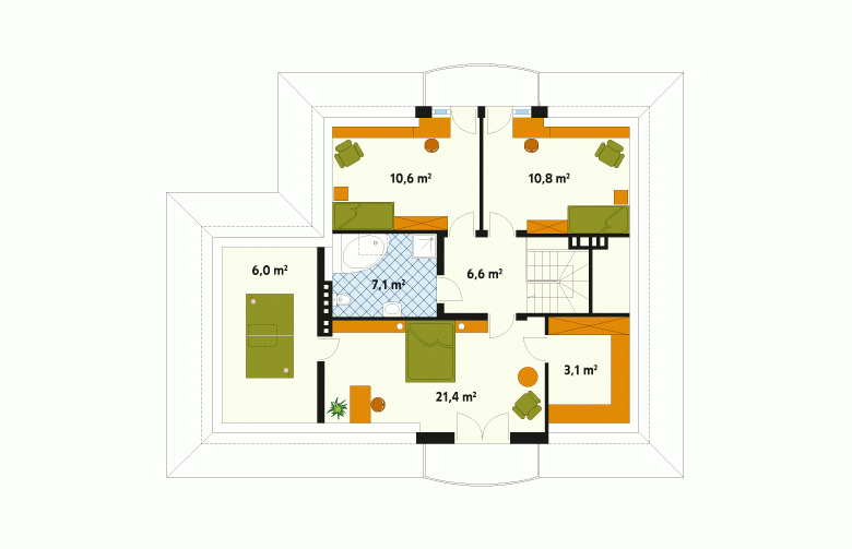 Projekt domu wielorodzinnego Brawo 2 - 