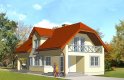 Projekt domu jednorodzinnego LK&271 - wizualizacja 0