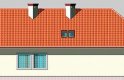 Projekt domu jednorodzinnego LK&272 - elewacja 4