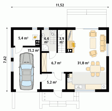 Rzut projektu Bielik dr-T