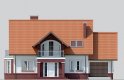 Projekt domu jednorodzinnego LK&954 - elewacja 1
