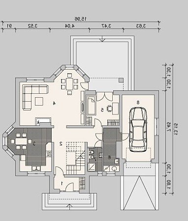 PARTER LK&954 - wersja lustrzana