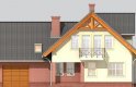 Projekt domu jednorodzinnego LK&290 - elewacja 1