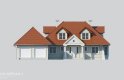 Projekt domu jednorodzinnego LK&293 - elewacja 4