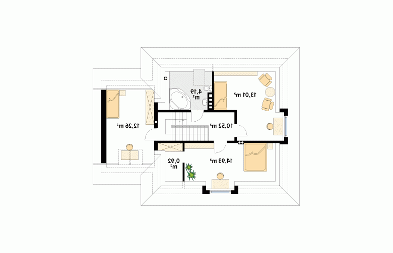 Projekt domu wielorodzinnego Bryza 2 - 