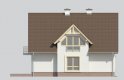 Projekt domu jednorodzinnego LK&306 - elewacja 2