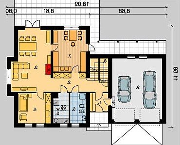 PARTER LK&306 - wersja lustrzana