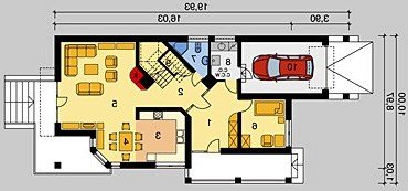 PARTER LK&310 - wersja lustrzana