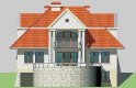 Projekt domu piętrowego LK&320 - elewacja 2