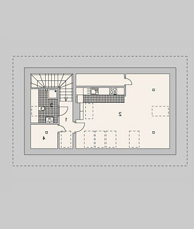 PODDASZE G49 - wersja lustrzana