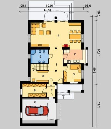 PARTER LK&324 - wersja lustrzana