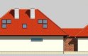 Projekt domu jednorodzinnego LK&325 - elewacja 4