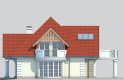 Projekt domu piętrowego LK&925 - elewacja 2
