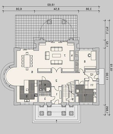 PARTER LK&925 - wersja lustrzana