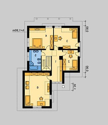 PODDASZE LK&330 - wersja lustrzana