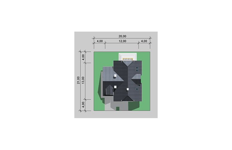 Projekt domu jednorodzinnego LK&331 - Usytuowanie