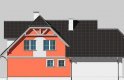 Projekt domu jednorodzinnego LK&335 - elewacja 4