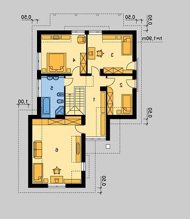 PODDASZE LK&335 - wersja lustrzana