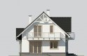 Projekt domu jednorodzinnego LK&948 - elewacja 4
