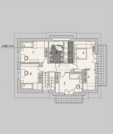 PODDASZE LK&948 - wersja lustrzana