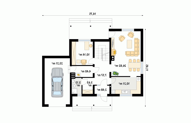 Projekt domu wielorodzinnego Combo - 