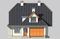Projekt domu jednorodzinnego LK&336 - elewacja 1