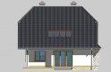 Projekt domu jednorodzinnego LK&336 - elewacja 3