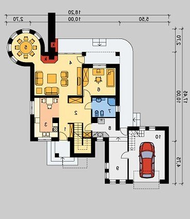 PARTER LK&337 - wersja lustrzana