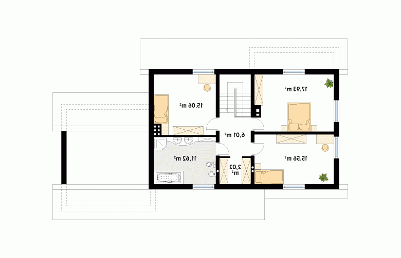 Projekt domu wielorodzinnego Combo 2 - 