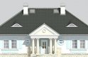 Projekt domu piętrowego LK&341 - elewacja 1
