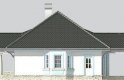 Projekt domu piętrowego LK&341 - elewacja 2
