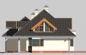 Projekt domu jednorodzinnego LK&360 - elewacja 4