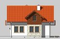 Projekt domu jednorodzinnego LK&361 - elewacja 4