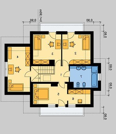 PODDASZE LK&361 - wersja lustrzana