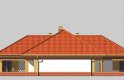 Projekt domu dwurodzinnego LK&364 - elewacja 3