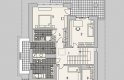 Projekt domu szkieletowego LK&896 - piętro
