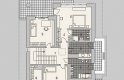 Projekt domu szkieletowego LK&896 - piętro