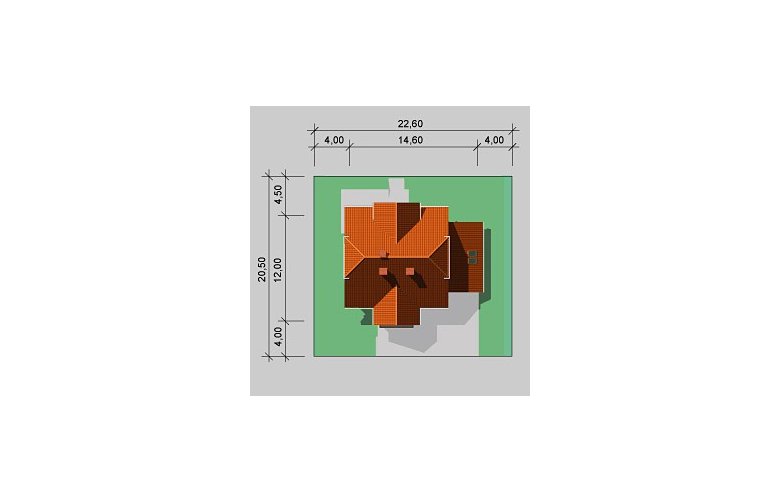 Projekt domu jednorodzinnego LK&377 - Usytuowanie