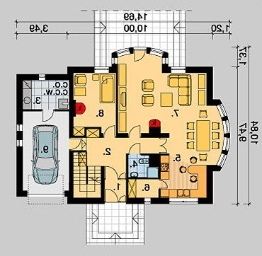 PARTER LK&379 - wersja lustrzana