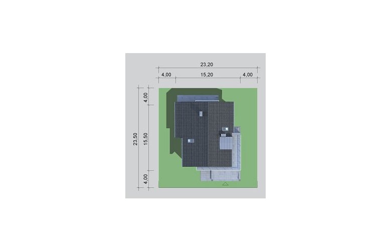 Projekt domu jednorodzinnego LK&895 - Usytuowanie