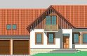 Projekt domu jednorodzinnego LK&387 - elewacja 1