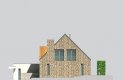 Projekt domu jednorodzinnego LK&905 - elewacja 2