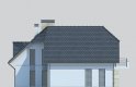 Projekt domu jednorodzinnego LK&902 - elewacja 4