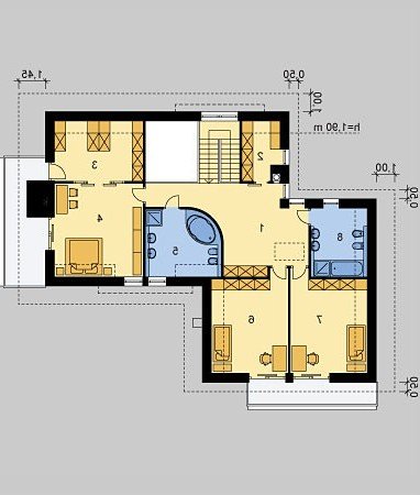 PODDASZE LK&902 - wersja lustrzana