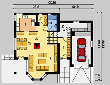 PARTER LK&403 - wersja lustrzana