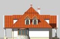 Projekt domu piętrowego LK&409 - elewacja 3