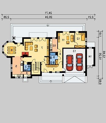 PARTER LK&426 - wersja lustrzana