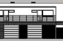 Projekt domu szkieletowego G13 - elewacja 1