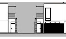 Elewacja projektu G13 - 2 - wersja lustrzana